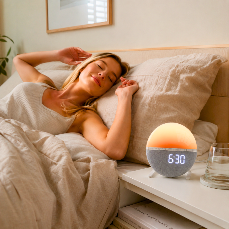 SoleneHome™ Aurora Sunrise Alarm Clock